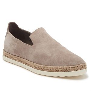 Vince Dillon Suede Espadrille Slip On Sneakers